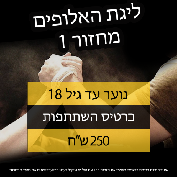 ליגת האלופים - כרטיס נוער עד 18